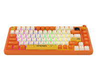 Ajazz AK820 MAX Avocado Switch Orange White RGB z ekranem - 1536369 - zdjęcie 2